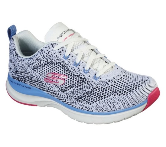 Skechers Ultra Groove Tenisky Damske Biele / Čierne / Viacfarebný | 435-REPFGO