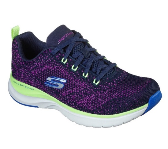 Skechers Ultra Groove Tenisky Damske Námornícka Modrá / Nachový | 089-HTUGDR