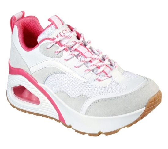 Skechers Uno Hi - Big Steps Tenisky Damske Biele | 179-IJBGYZ