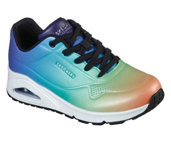 Skechers Uno - Spectrum Tenisky Damske Čierne / Viacfarebný | 298-LRVSTP