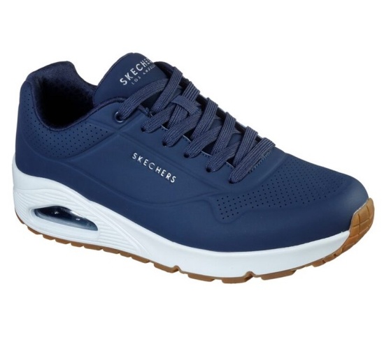 Skechers Uno - Stand On Air Tenisky Panske Námornícka Modrá | 298-PXBSQJ