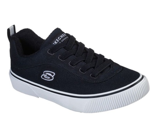 Skechers V'lites 2 - Round The Edge Slip On Damske Čierne | 701-HTSYJB