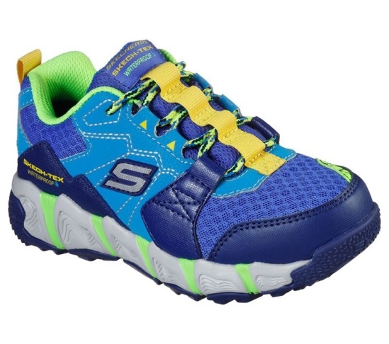 Skechers Velocitrek - Post Hike Tenisky Chlapcenske Námornícka Modrá / Modre | 789-LPSZIN