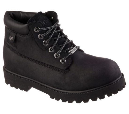 Skechers Verdict Cizmy Panske Čierne | 690-VZFTMW