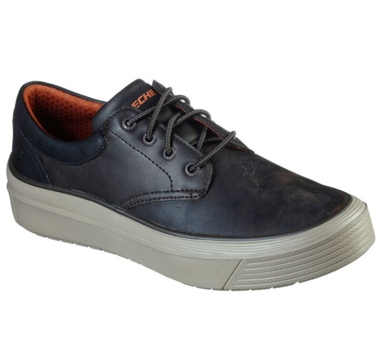 Skechers Viewport - Gloren Slip On Panske Čokoláda | 516-LQKPOD