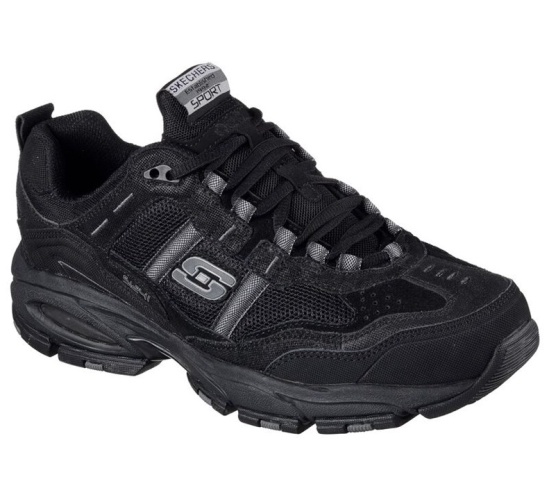 Skechers Vigor 2.0 - Trait Tenisky Panske Čierne | 016-WKHYFZ