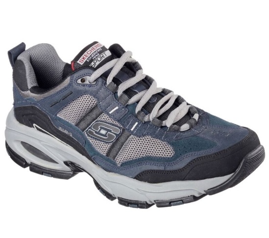 Skechers Vigor 2.0 - Trait Tenisky Panske Námornícka Modrá / Siva | 791-ONLHMV