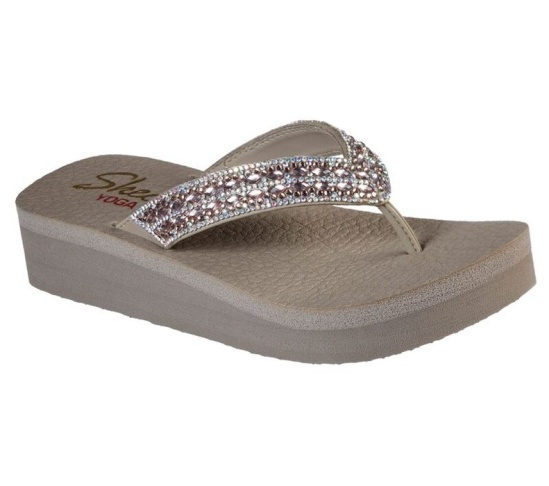 Skechers Vinyasa - Glory Day Zabky Damske Hnedožltý | 140-ZEHFQB