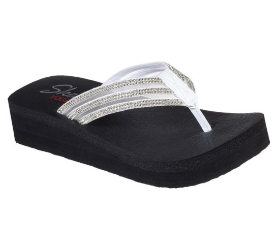 Skechers Vinyasa - Sugar Pie Zabky Damske Biele | 294-WLFCHR