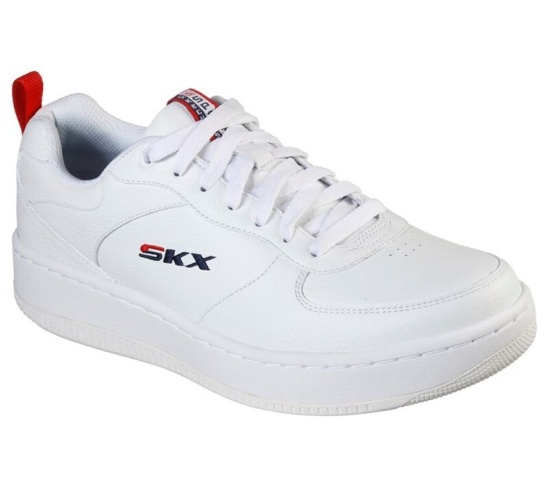 Skechers Športové Court 92 Tenisky Panske Biele / Námornícka Modrá | 619-IUYRMX